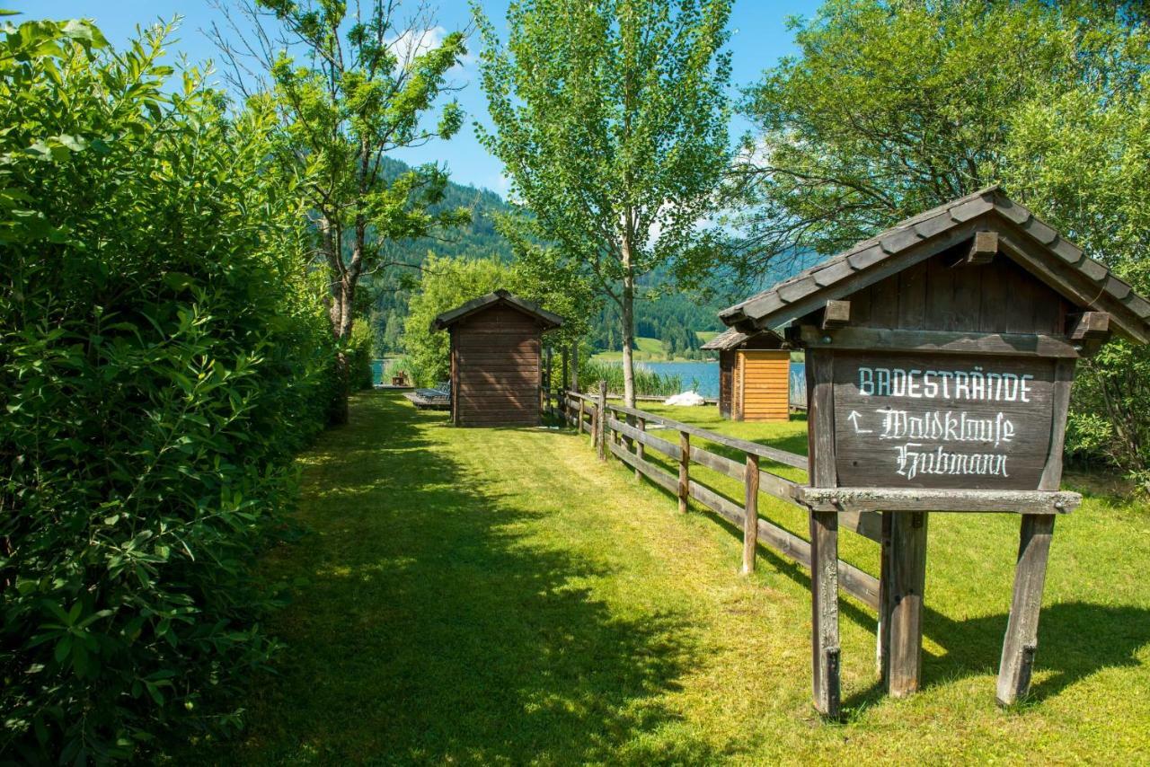 Haus Waldklause Hotel Techendorf Exterior foto